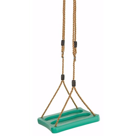 SWINGAN Standing Swing With Adjustable Ropes-Fully Assembled-Green SWSSR-GN
